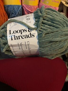 Loops & Threads Chenille Yarn bundle